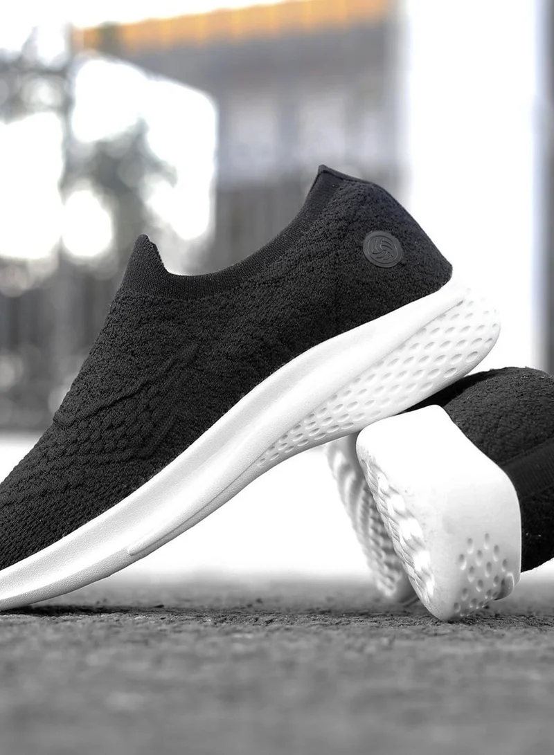 Bacca Bucci Black WALKER Slip-On Walking Breathable Mesh Sports Shoes for Women | Best Price UAE